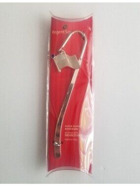 American Flag Silver Plated Bookmark